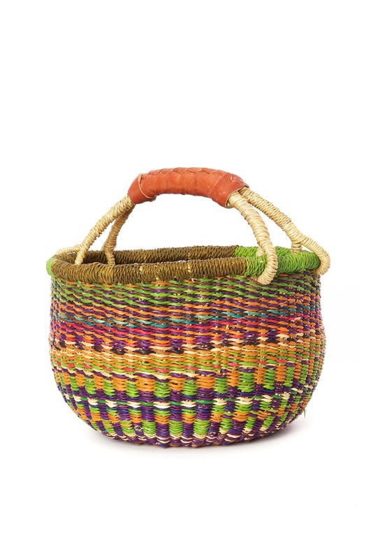Assorted Baby Bolga Basket, Ghana