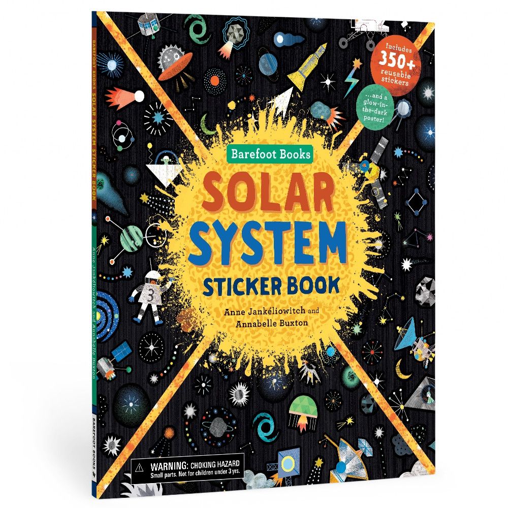 Barefoot Books Solar System Sticker Book-Paperback