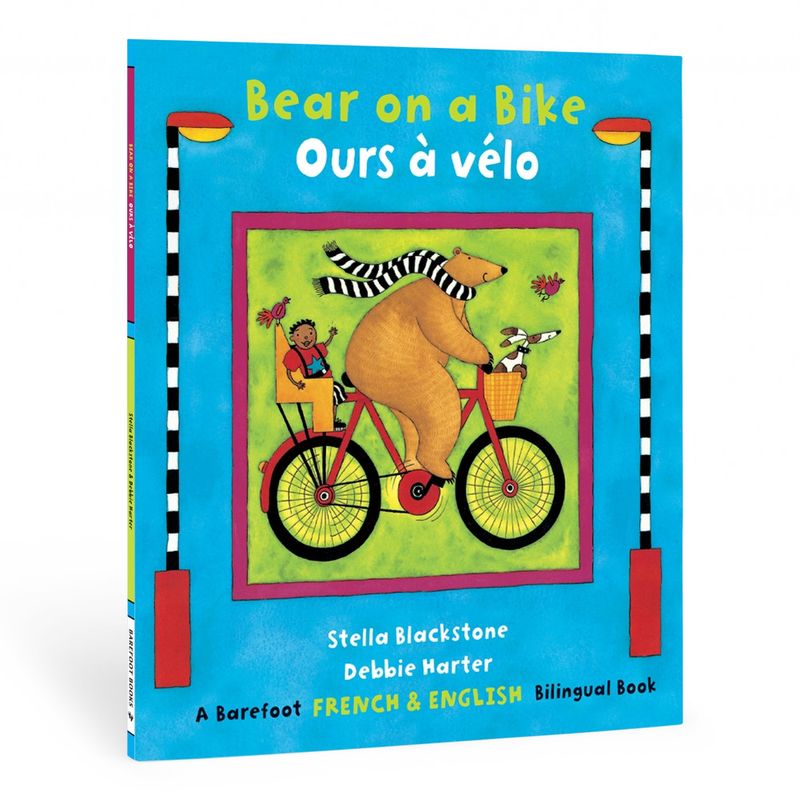 Bear On A Bike- Bilingual Paperback