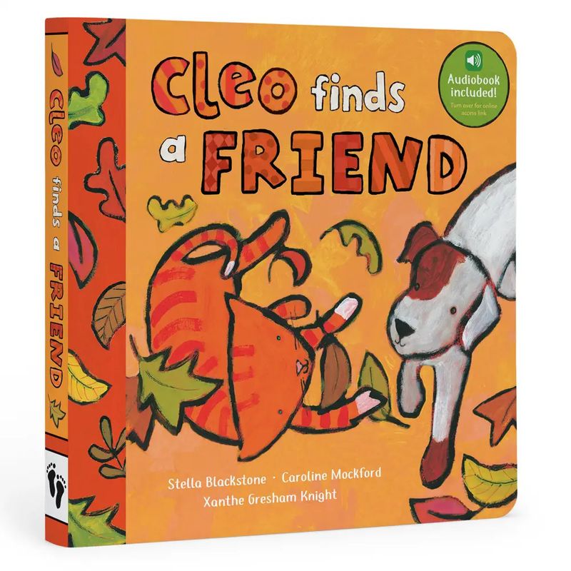 Cleo Finds A Friend- Board Book W/Audio