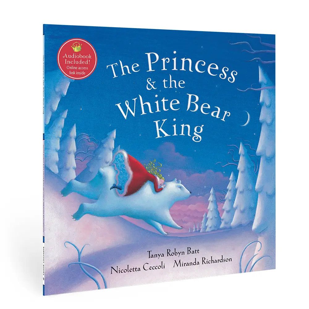 The Princess &amp; the White Bear King- Paperback W/Audio