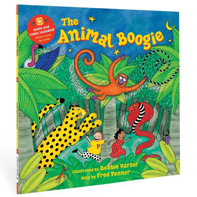 The Animal Boogie- Paperback W/Audio &amp; Video