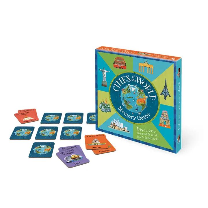Game-Cities Of The World Memory Game