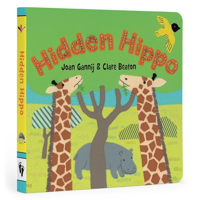 Hidden Hippo - Board Book