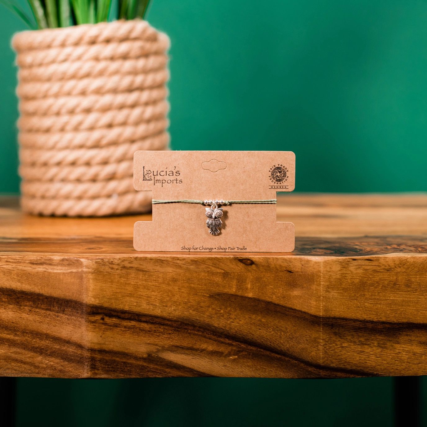 Owl String Bracelet, Guatemala