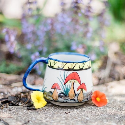 Mushroom Mug, Guatemala