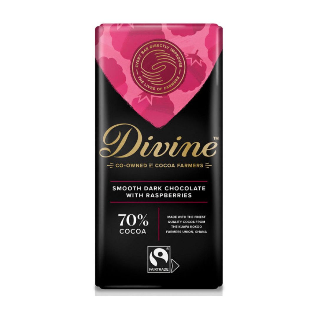 Divine Chocolate Dark Raspberry