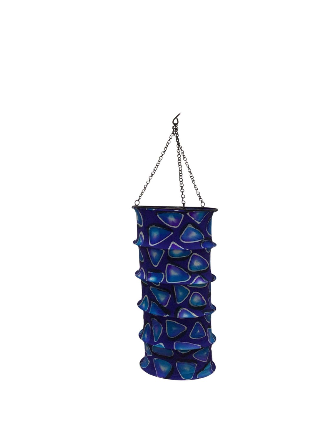 Fabric Lampshade- Blue, India