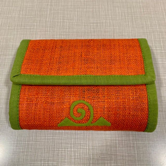 Wallet Orange and Green, Vietnam