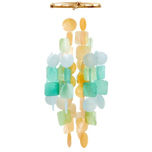 Round Tropical flowers Chime-Medium, Indonesia