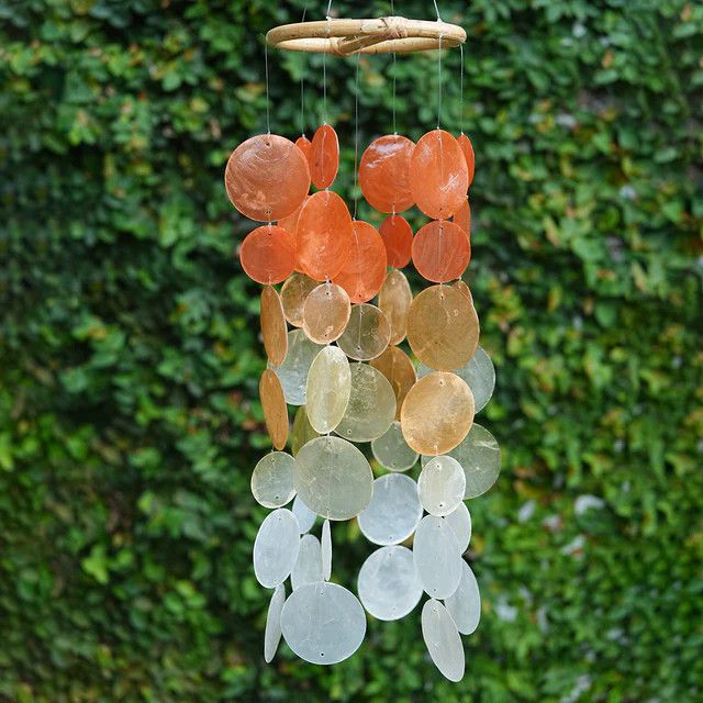 Round Spice Ombre Chime-Small, Indonesia