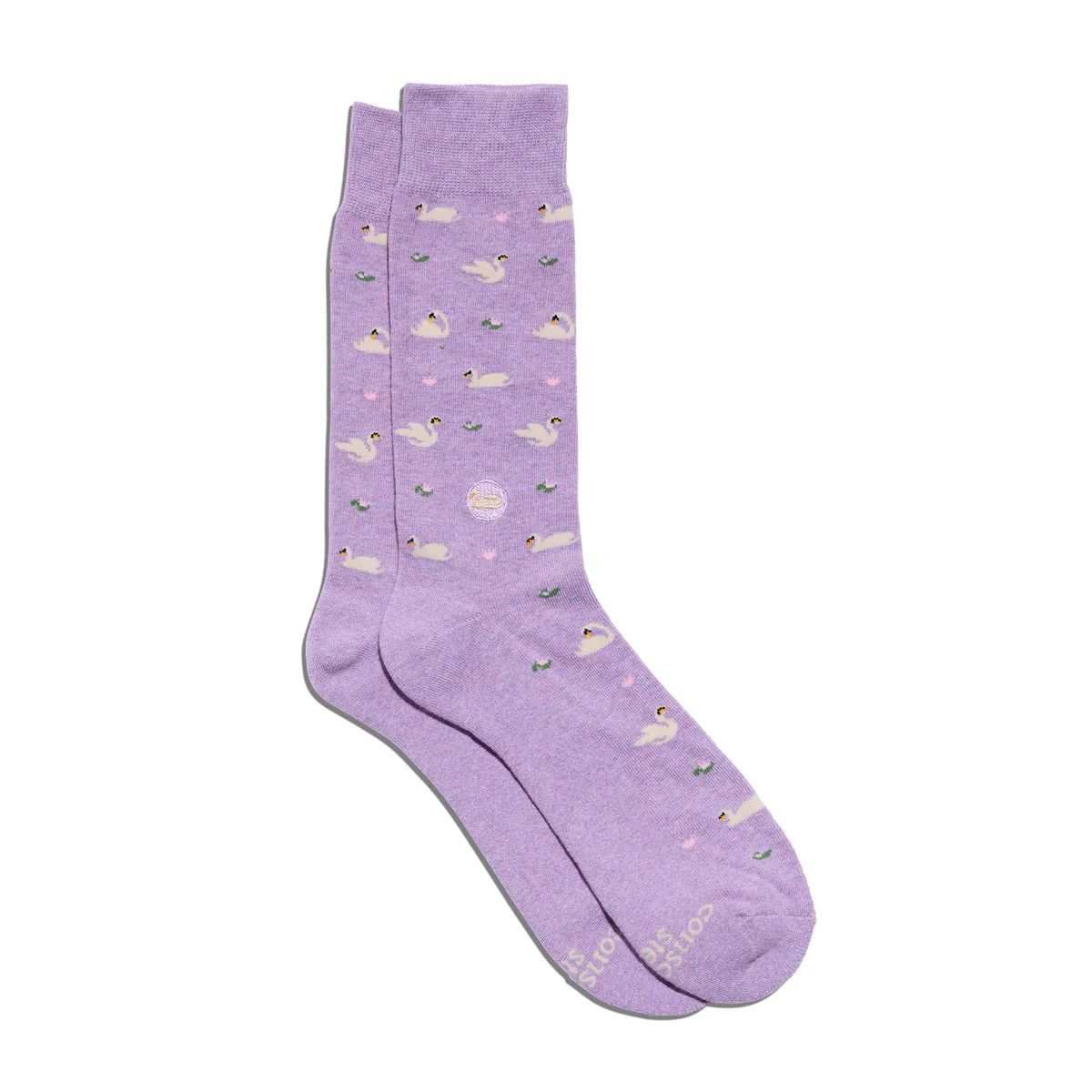 Socks That Support Women's Equality, Purple, Small