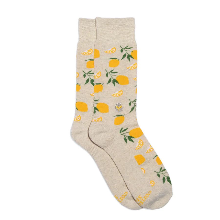 Socks that Plant Trees, Lemon Squeezy, Small