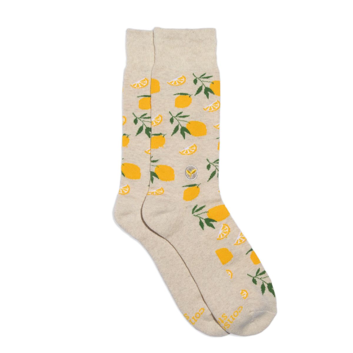 Socks that Plant Trees, Lemon Squeezy, Medium
