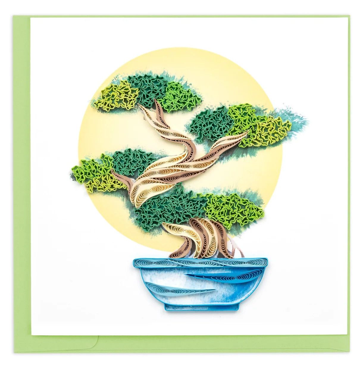 Bonsai Tree Quilling Card, Vietnam