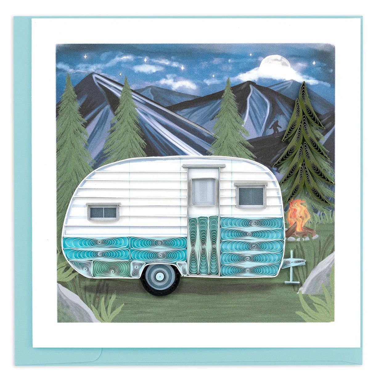 Camper Quilling Card, Vietnam