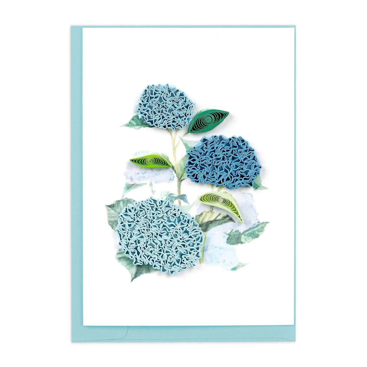 Wild Hydrangea Quilling Card Mini, Vietnam