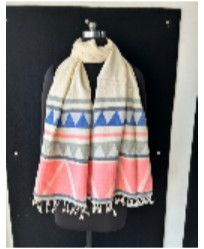 Cotton Shawl Triangles, India