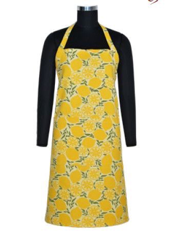 Organic Cotton Apron Lemons, India
