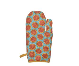 Organic Cotton Oven Mitt Oranges, India