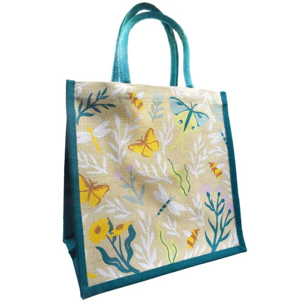 Jute Shopping Bag, Insects, India