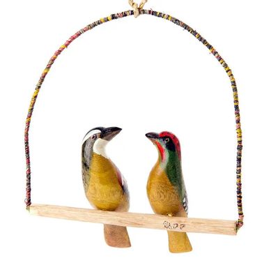 Two Birds on a Swing Decoration, Kenya