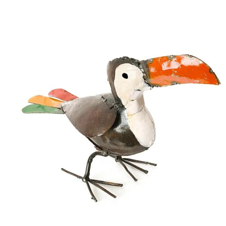 Recycled Metal Toucan, Zimbabwe