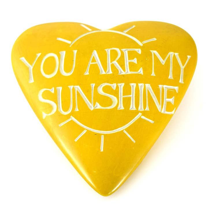 Kisii Stone You Are My Sunshine Heart, Kenya