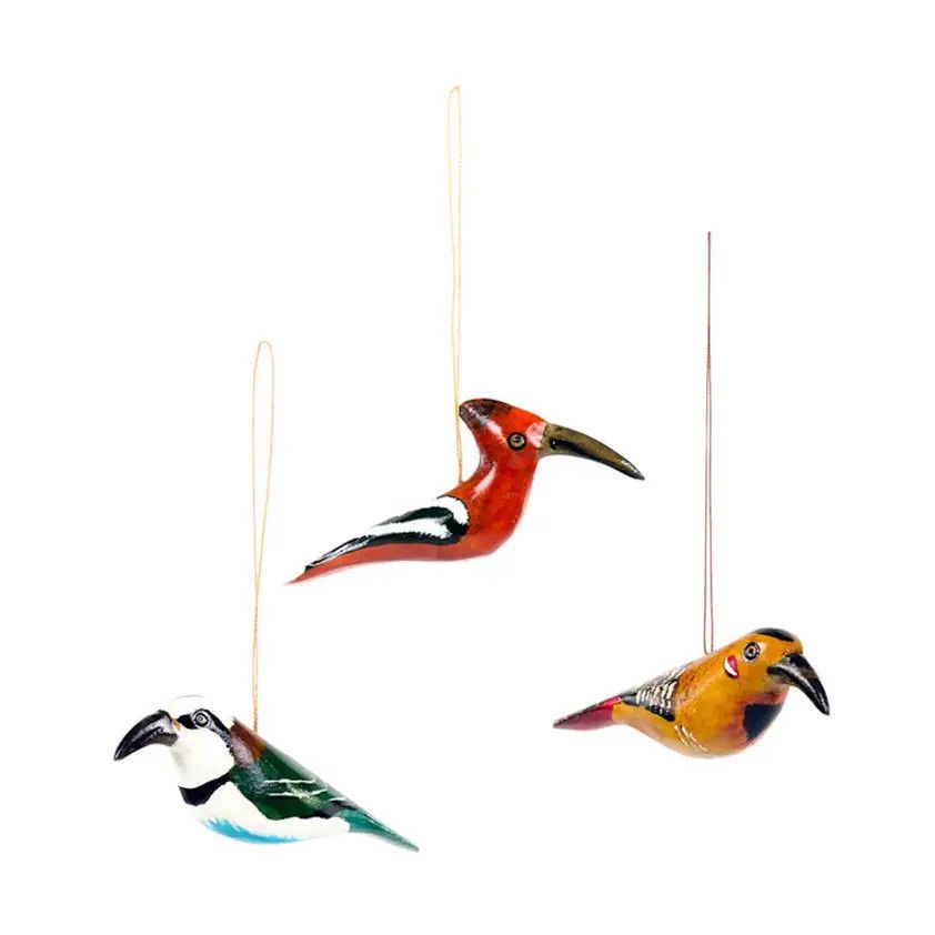 Wooden Bird Ornament, Kenya