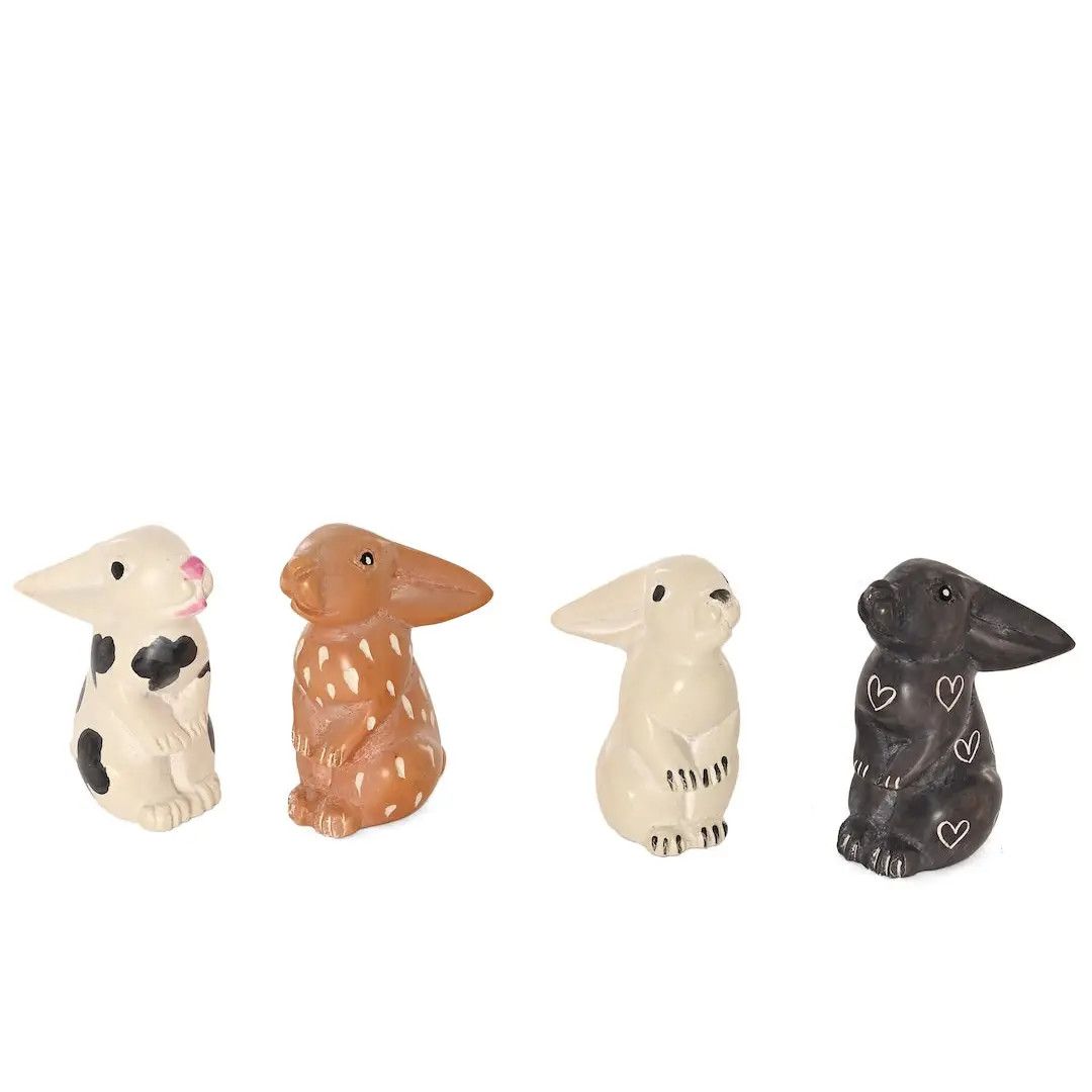 Miniature Soapstone Bunny, Kenya