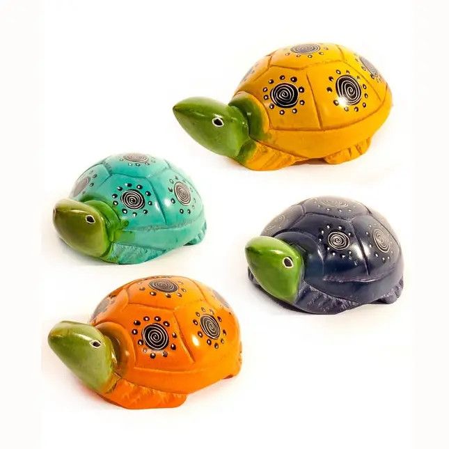 Colourful Soapstone Turtle, Kenya