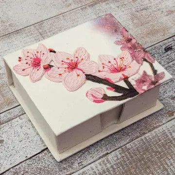 Note Box - Cherry Blossoms, Sri Lanka