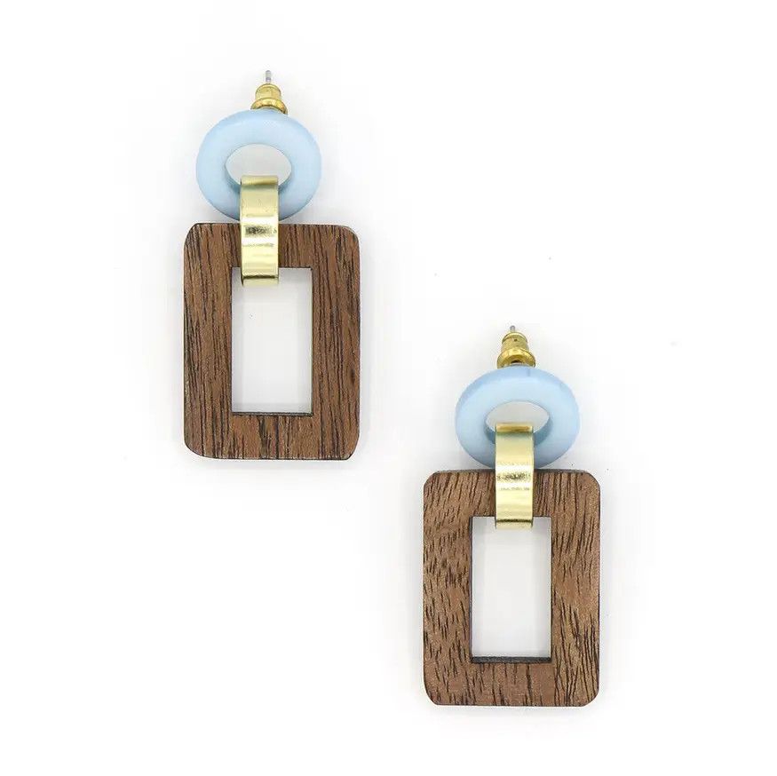 Modern Connection Earrings, India