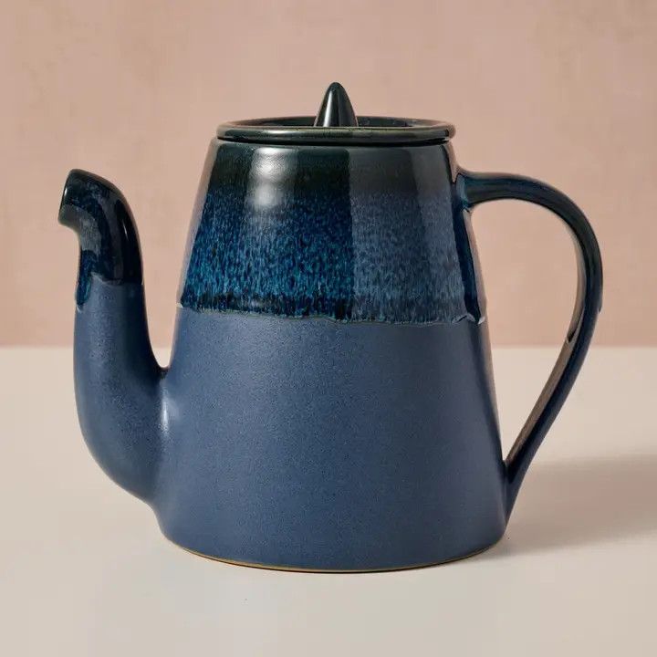 Jhapa Drip Glaze Teapot, Nepal