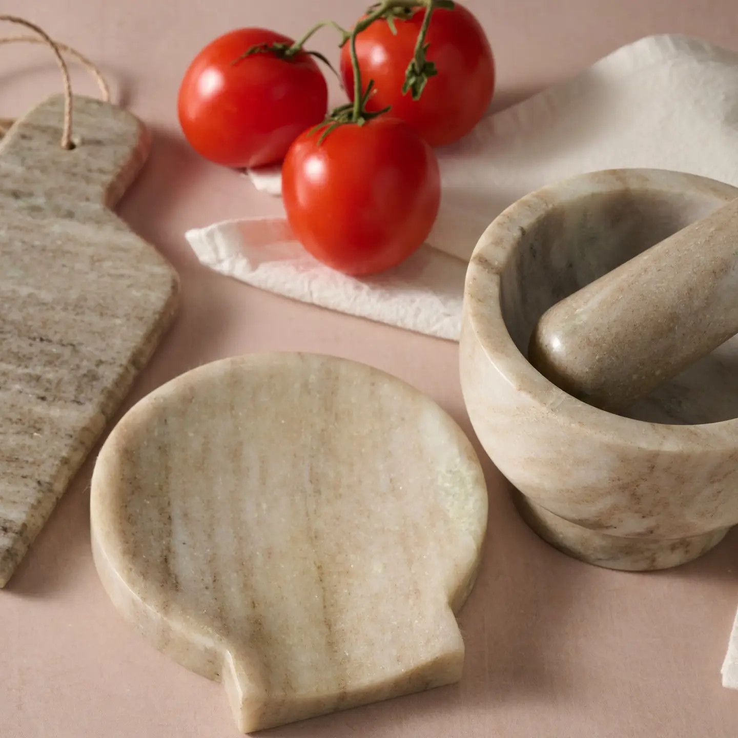 Morchana Marble Spoon Rest, India