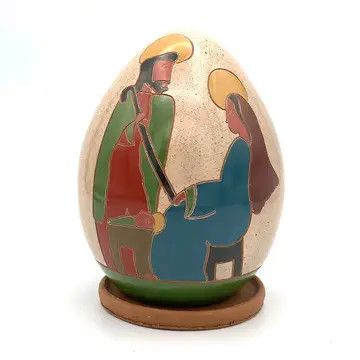 Holy Family Seated Luminary, Nicaragua