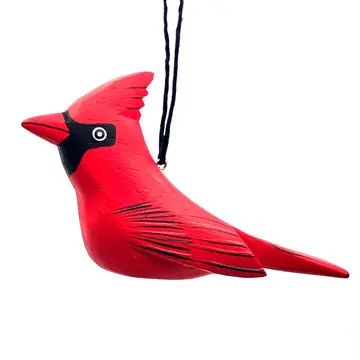Cardinal Balsa Ornament, Nicaragua