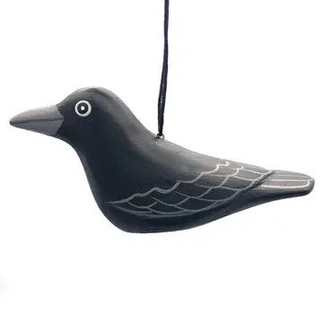 Crow Balsa Ornament, Nicaragua