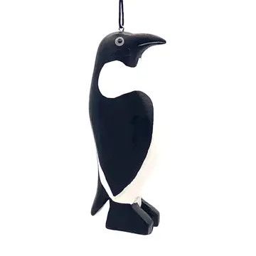 Penguin Balsa Ornament, Nicaragua