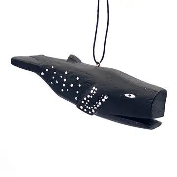 Sperm Whale Balsa Ornament, Nicaragua
