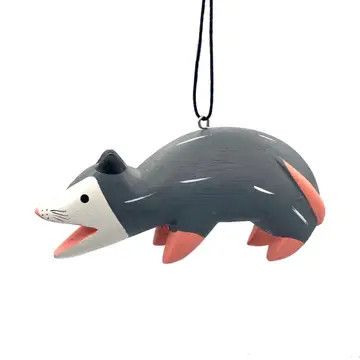 Opossum Balsa Ornament, Nicaragua