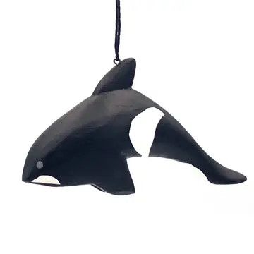 Orca Balsa Ornament, Nicaragua