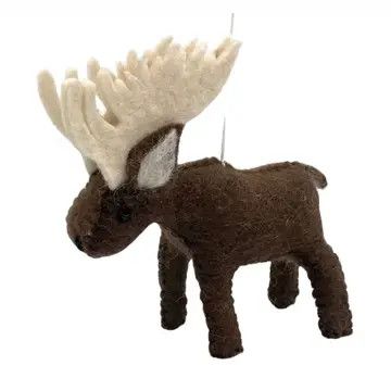 Moose Felt Ornament, Nepal