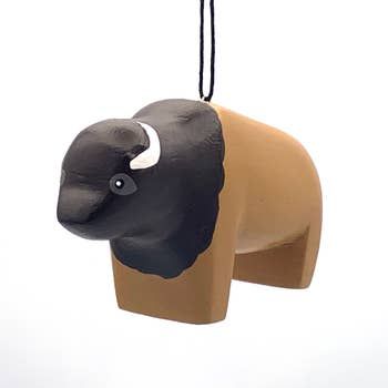 Bison Balsa Ornament, Nicaragua