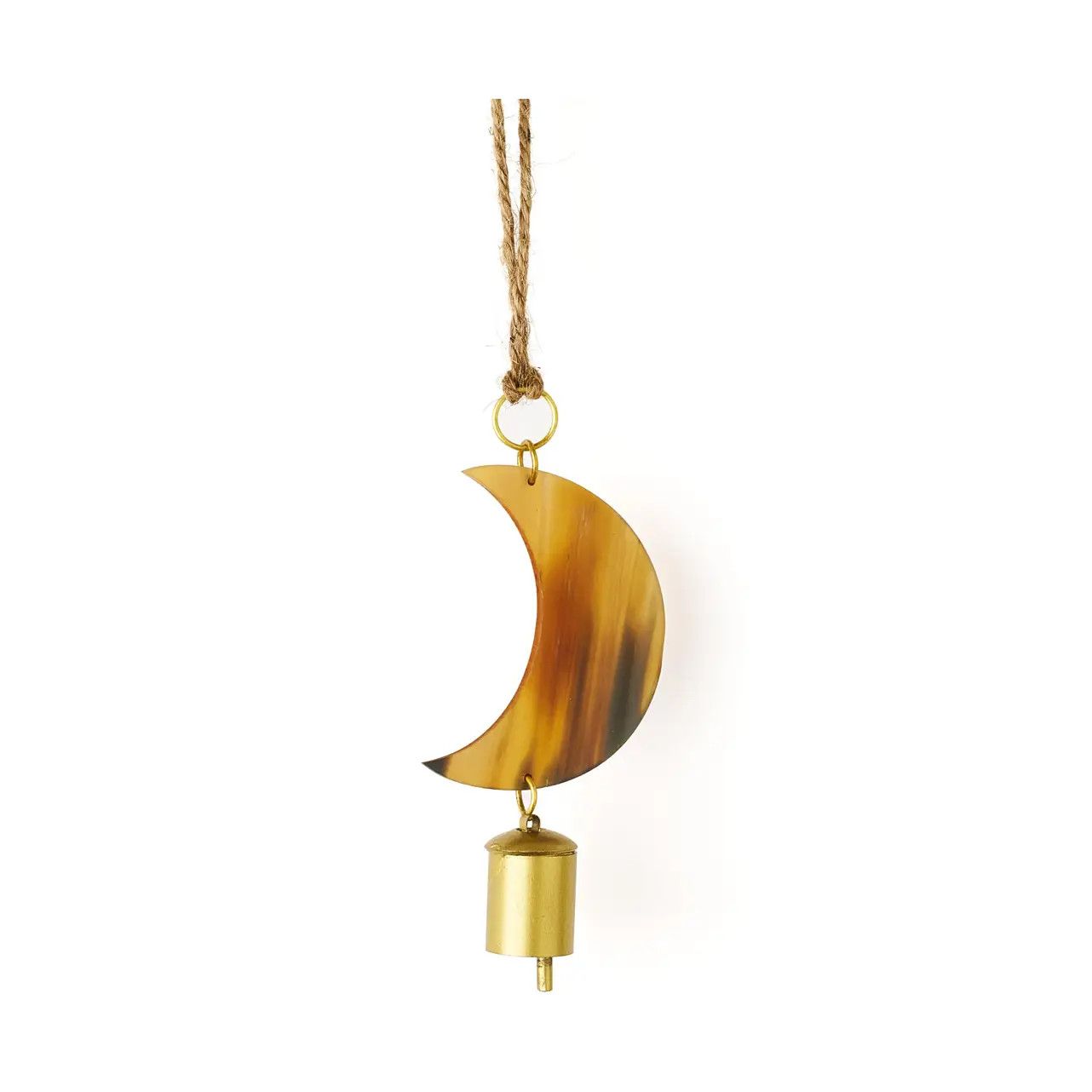 Chayana Horn Moon Bell Wind Chime, India