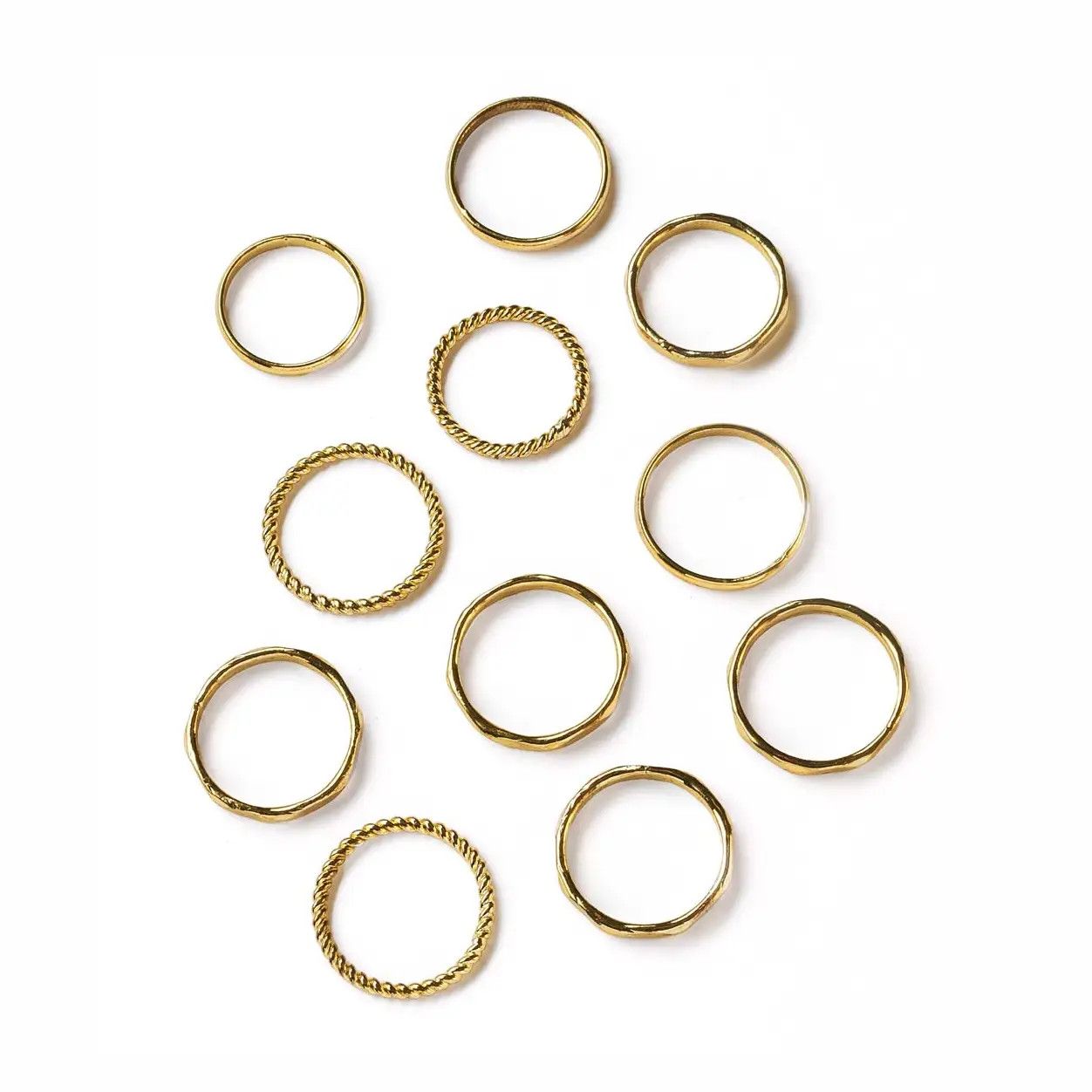 Dhera Textured Band Stacking Ring, India