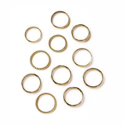Dhera Textured Band Stacking Ring, India