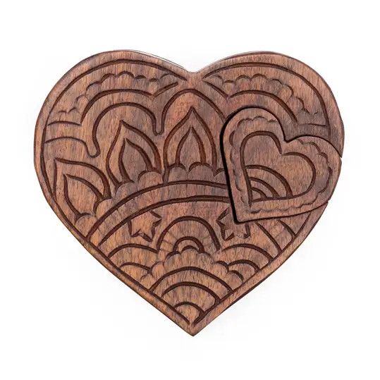 Heart Puzzle Box, India