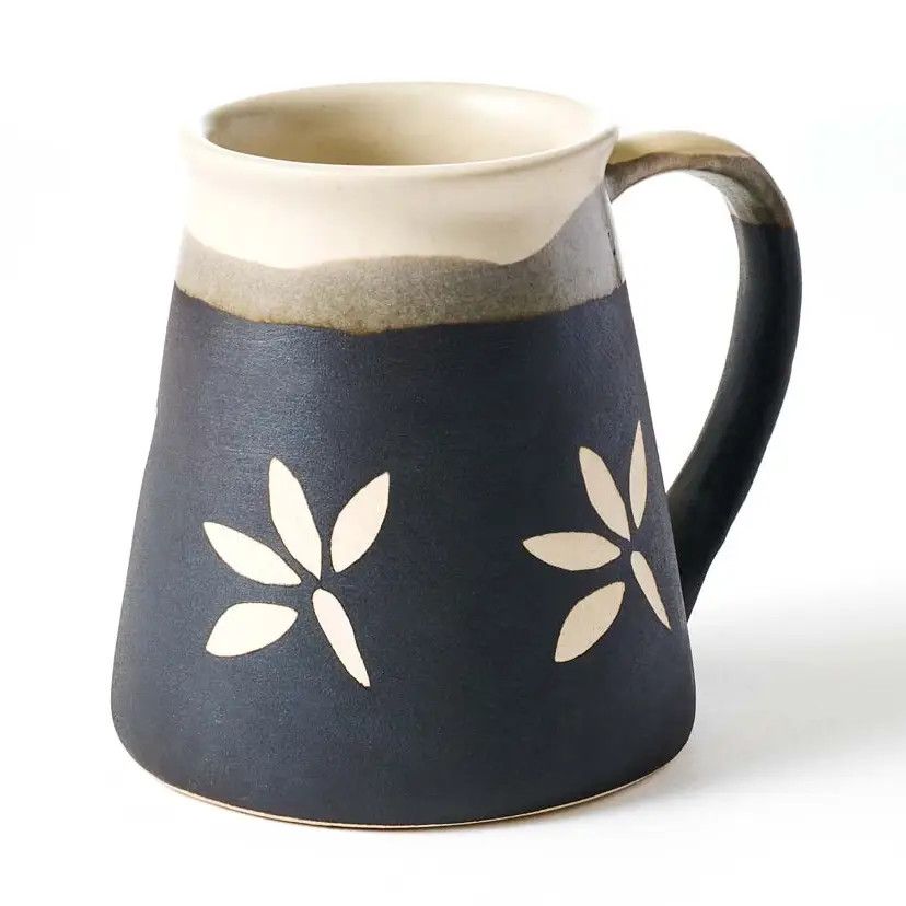 Ruhi Tan Ceramic Mug, India