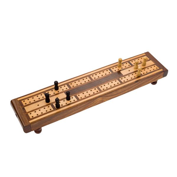 Handmade Wood Cribbage Game, India
